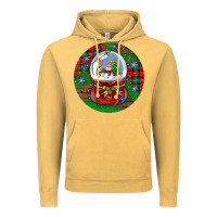 Vintage Mustard snow globe christmas ornament Vintage Hoodie - BundleAndBundleShop
