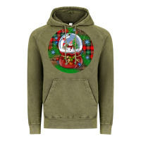 Snow Globe Christmas Ornament Vintage Hoodie | Teevron