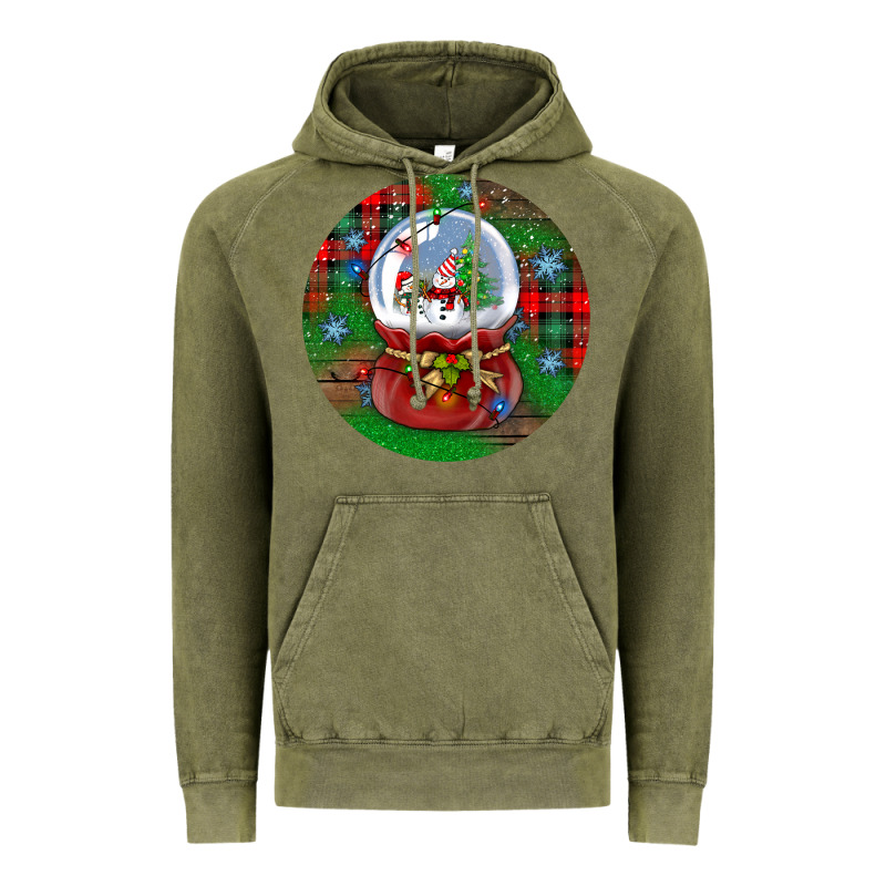 Snow Globe Christmas Ornament Vintage Hoodie by BundleAndBundleShop | Teevron