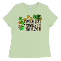 Matcha Wee bit o' Irish St. Patrick's Ladies Tee - CowGirlArtShop