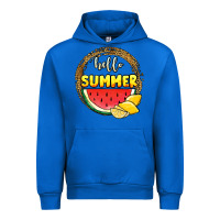 Cobalt hello summer watermelon Urban Hoodie - JahusDesignShop