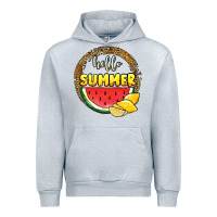 Heather Grey hello summer watermelon Urban Hoodie - JahusDesignShop