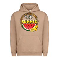 Pigment Burro hello summer watermelon Urban Hoodie - JahusDesignShop
