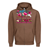 Chestnut valentines day cna certified nursing assistant Zipper Hoodie - AdoDesignShop