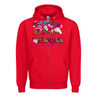 Red valentines day cna certified nursing assistant Zipper Hoodie - AdoDesignShop