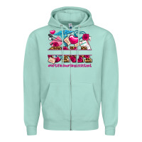 Seafoam valentines day cna certified nursing assistant Zipper Hoodie - AdoDesignShop