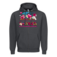 Smoke valentines day cna certified nursing assistant Zipper Hoodie - AdoDesignShop