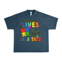 Midnight Navy Changing lives one session at a time Urban Heavy Tee - FaDigitalArtStudio