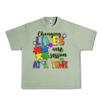 Oil Green Changing lives one session at a time Urban Heavy Tee - FaDigitalArtStudio