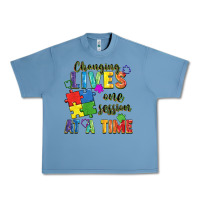 Pebble Blue Changing lives one session at a time Urban Heavy Tee - FaDigitalArtStudio