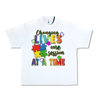 White Changing lives one session at a time Urban Heavy Tee - FaDigitalArtStudio