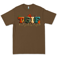 Cacao tgif thank goodness its fall Premium Tee - CowGirlArtShop
