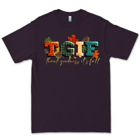 Plum tgif thank goodness its fall Premium Tee - CowGirlArtShop