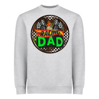Heather Grey race coasters Heavyweight Sweatshirt - AdoDesignShop