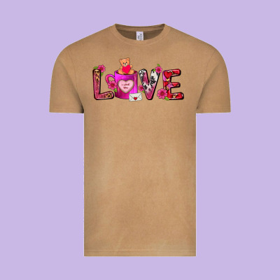 Love Coffee Mug Valentines Day Vintage Tee Designed By Fadigitalartstudio