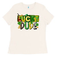 Bone Lucky dude  St. Patrick's Day Ladies Tee - CowGirlArtShop