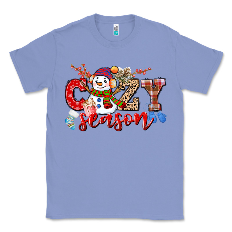 Cozy Season Snowman Classic Tee by CowGirlArtShop | Teevron