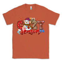 Copper cozy season snowman Classic Tee - CowGirlArtShop