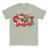 Matcha cozy season snowman Classic Tee - CowGirlArtShop