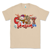 Mushroom cozy season snowman Classic Tee - CowGirlArtShop