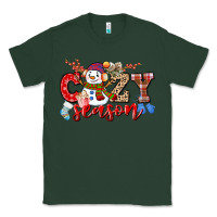 Sports Green cozy season snowman Classic Tee - CowGirlArtShop