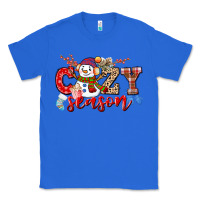 True Royal cozy season snowman Classic Tee - CowGirlArtShop