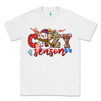 White cozy season snowman Classic Tee - CowGirlArtShop