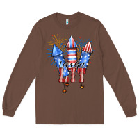 Chestnut Let's Get Lit Long Sleeve Tee - RanaPortraitStore