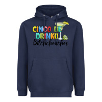 Navy cinco de drinko bitchchoahos Heavyweight Hoodie - JahusDesignShop
