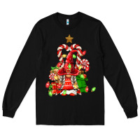 Black christmas  gnomes Long Sleeve Tee - FaDigitalArtStudio
