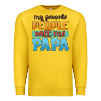 Lemon my favorite people call me papa Premium Sweatshirt - JahusDesignShop
