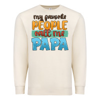Sandshell my favorite people call me papa Premium Sweatshirt - JahusDesignShop