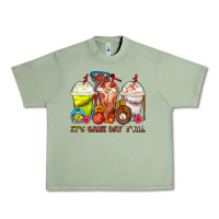 Oil Green It's Game Day Y'all Softball,Baseball,Basketball C Urban Heavy Tee - FaDigitalArtStudio