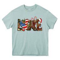 Arona Army christmas love 4th Of July Heavy Core Tee - HowdyJamesFarm