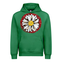 Emerald daisy Urban Hoodie - JahusDesignShop