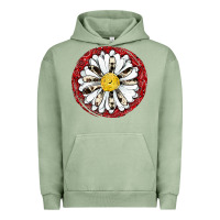 Pigment Oil Green daisy Urban Hoodie - JahusDesignShop