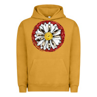 Pigment Peanut Butter daisy Urban Hoodie - JahusDesignShop