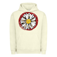 Pigment Pistachio daisy Urban Hoodie - JahusDesignShop