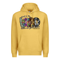 Antique Gold trust in the lord with all your heart Premium Hoodie - SublimationCraftShop