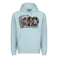 Blue Mist trust in the lord with all your heart Premium Hoodie - SublimationCraftShop
