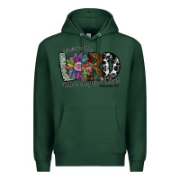 Sports Green trust in the lord with all your heart Premium Hoodie - SublimationCraftShop