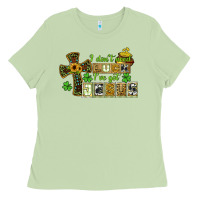 Matcha i dont need luck ive got jesus Ladies Tee - CowGirlArtShop