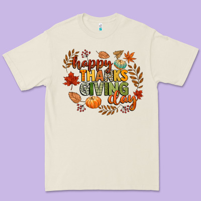 Happy Thanksgiving Day Premium Tee Designed By Cowgirlartshop
