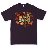 Plum happy thanksgiving day Premium Tee - CowGirlArtShop