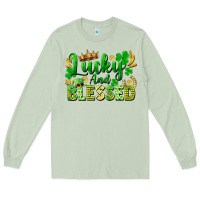 Matcha lucky and blessed Long Sleeve Tee - FaDigitalArtStudio