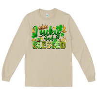 Mushroom lucky and blessed Long Sleeve Tee - FaDigitalArtStudio