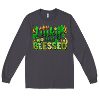 Smoke lucky and blessed Long Sleeve Tee - FaDigitalArtStudio