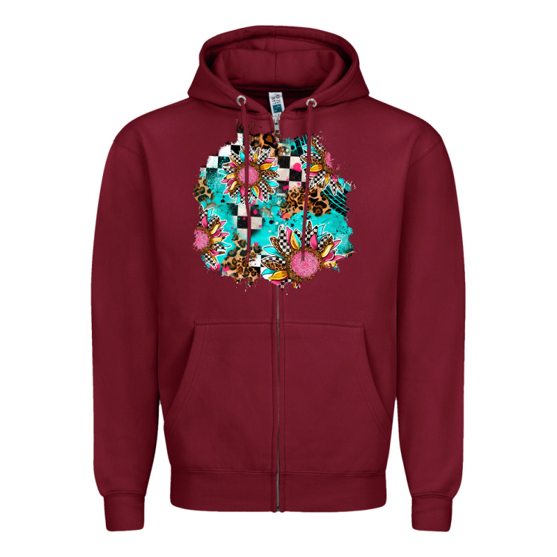 Race Sunflower Patches Zipper Hoodie by AdoDesignShop | Teevron