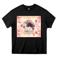 Black where flowers bloom so does hope Heavy Core Tee - TumblerDesignByShophia
