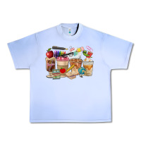 Grape Ice Teacher Coffee Cups Urban Heavy Tee - FaDigitalArtStudio